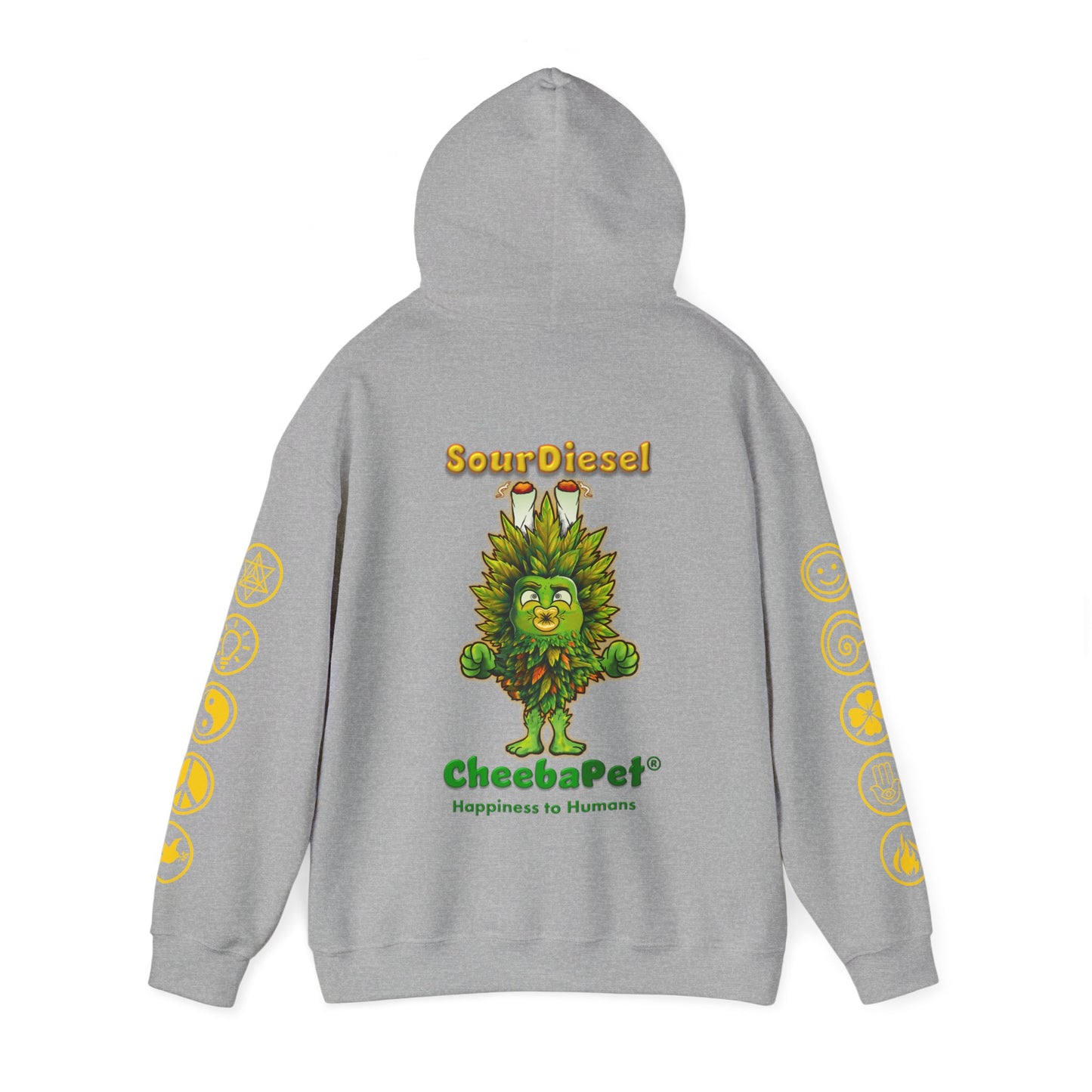 Hoodie Softstyle Unisex - SourDiesel Gold